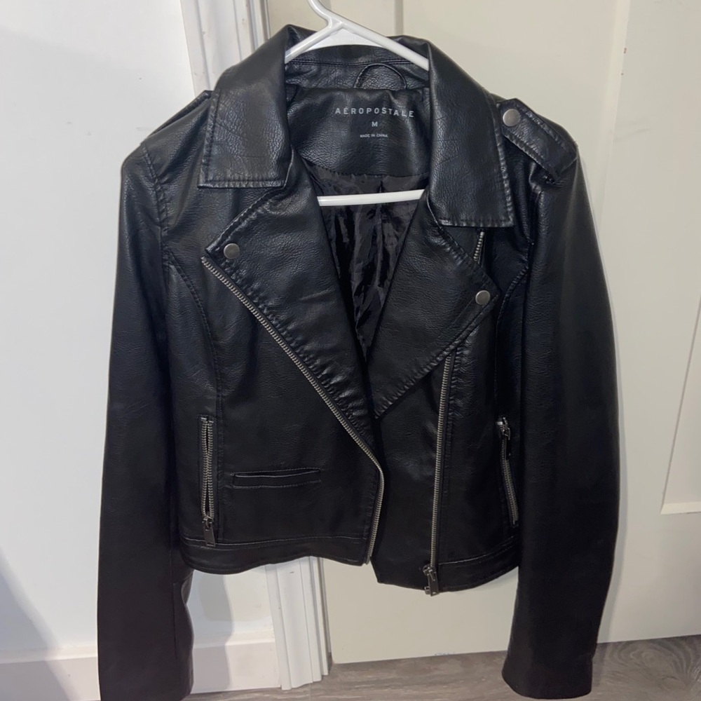 Leather jacket